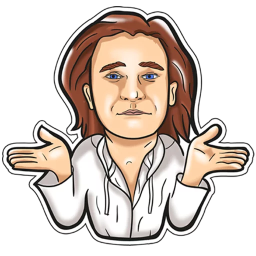😔 Стикер «Звезда Района» для Telegram