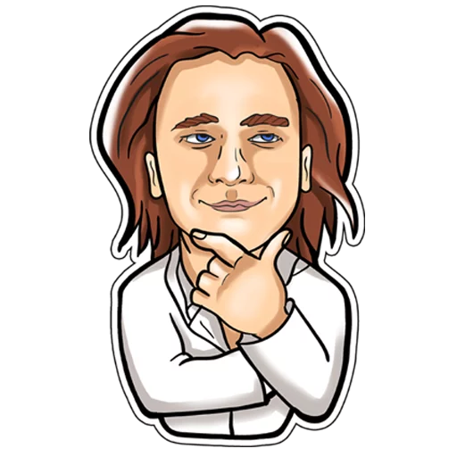 🙃 Стикер «Звезда Района» для Telegram