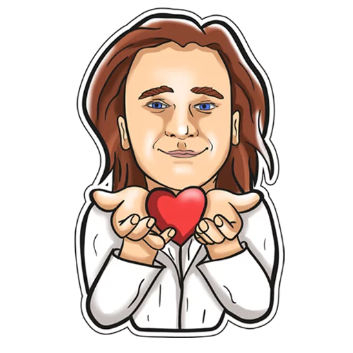 💋 Стикер «Звезда Района» для Telegram