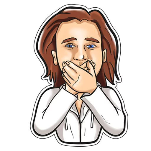 🙀 Стикер «Звезда Района» для Telegram