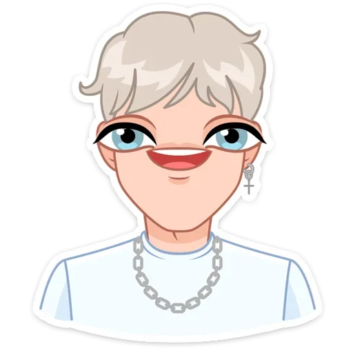 👀 Стикер «Звёздные vmoji - это промо набор для рекламы vmoji.» для Telegram