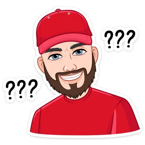 ❓ Стикер «Звёздные vmoji - это промо набор для рекламы vmoji.» для Telegram