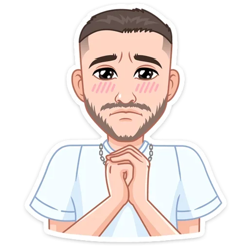 🥺 Стикер «Звёздные vmoji - это промо набор для рекламы vmoji.» для Telegram
