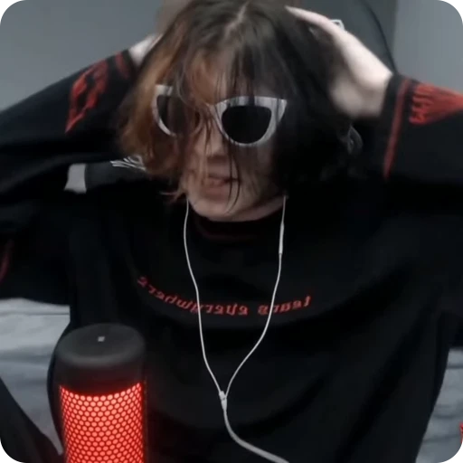 🎧 Стикер «zxcursed» для Telegram
