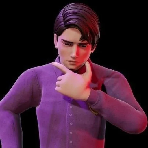 🧐 Стикер «Michael Afton» для Telegram