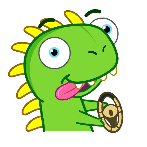 🏎 Стикер «Зиба» для Telegram